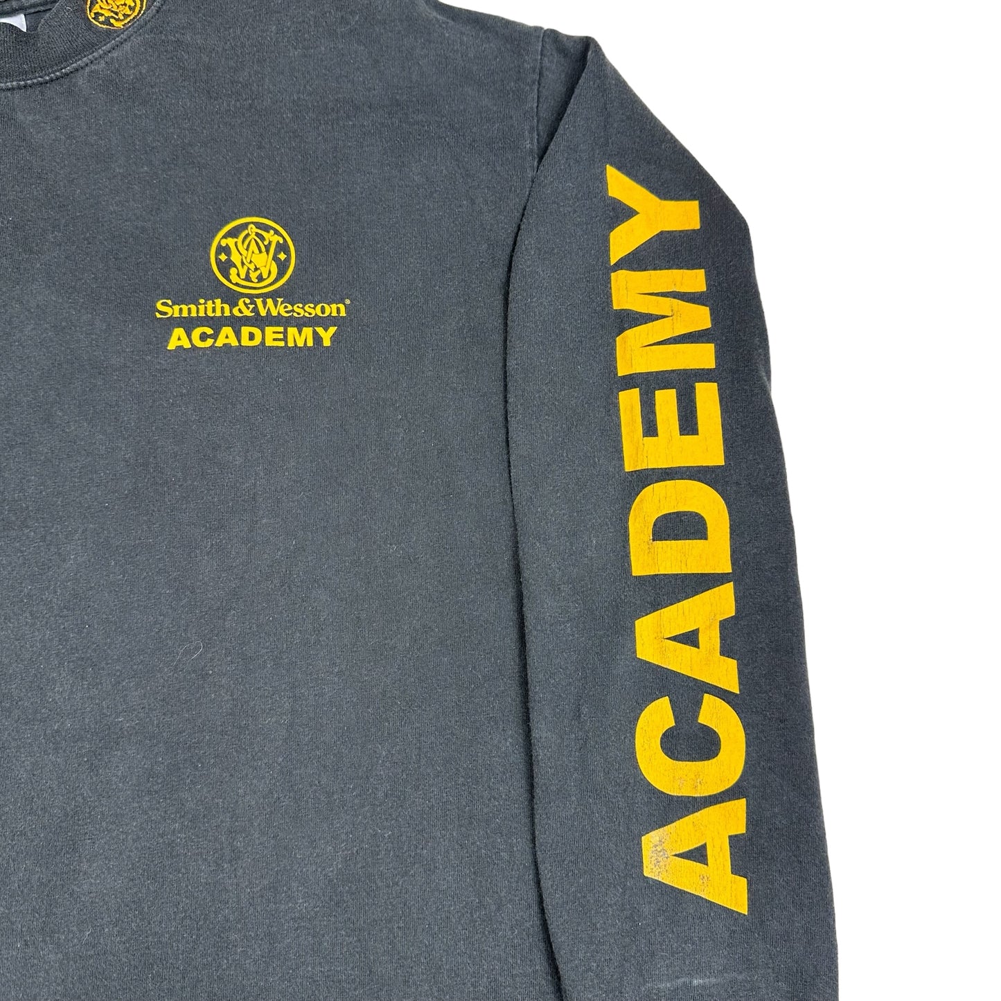 Smith & Wesson Academy Black Long Sleeve Tee