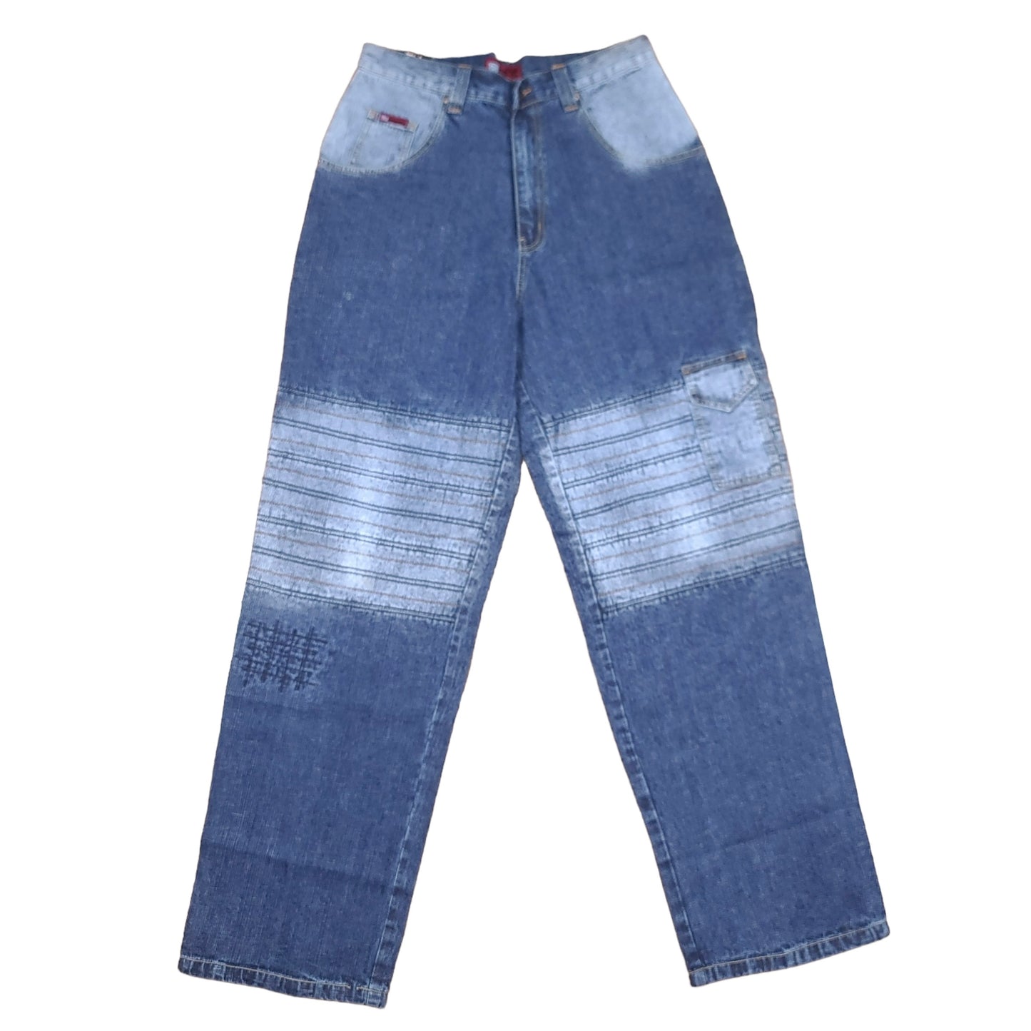 Vintage Y2K NU Skateboarder Wear Blue Denim Pants