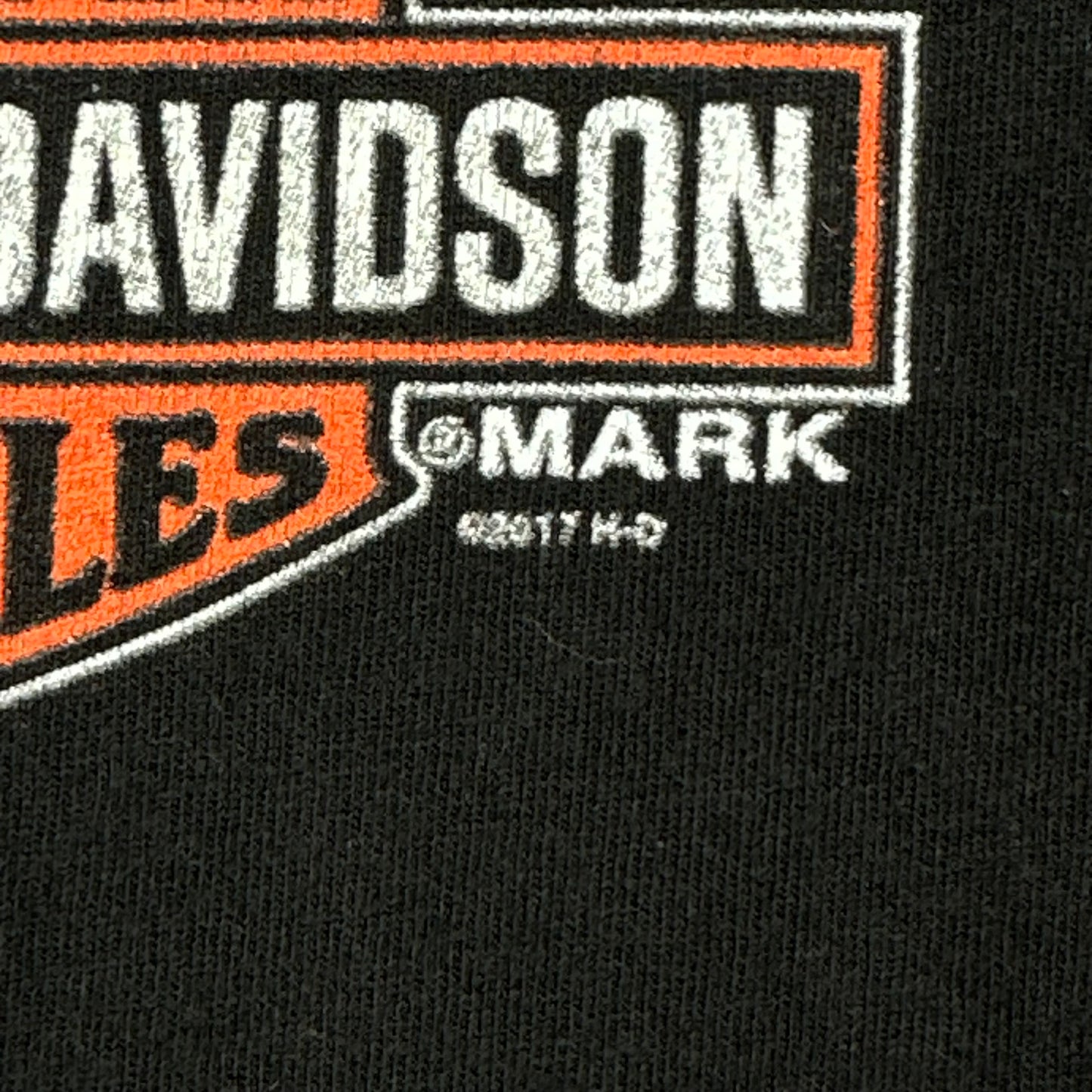 Harley Davidson Motorcycles 2017 Dalton Georgia Black Tee