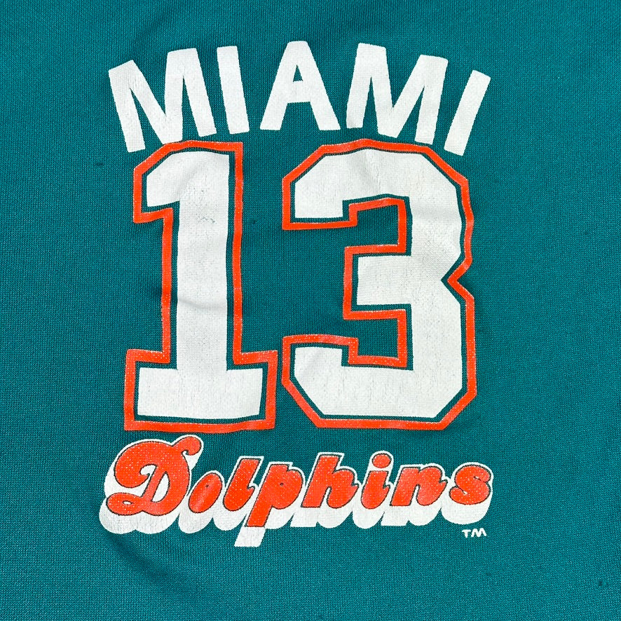 Vintage Miami Dolphins Jersey Shirt Hutch Youth