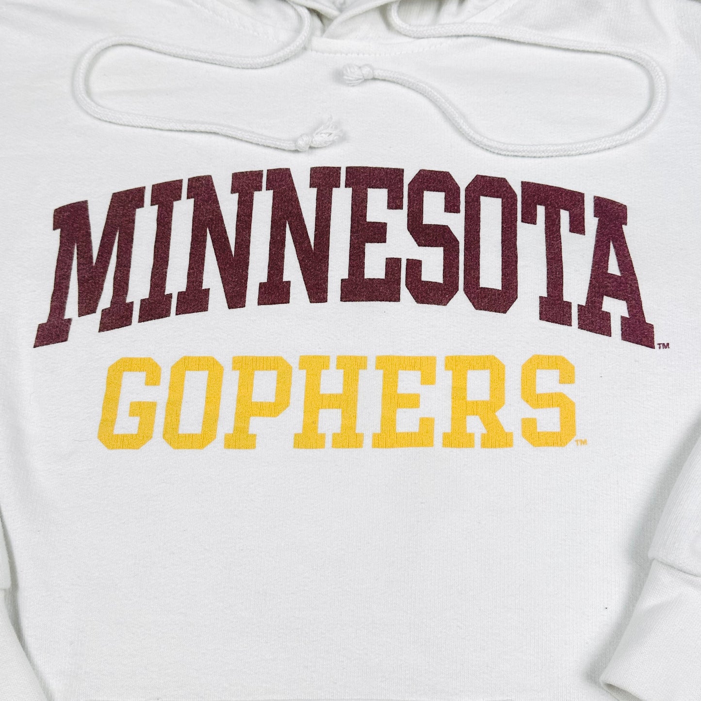 University of Minnesota Gophers White MV Sport Hoodie