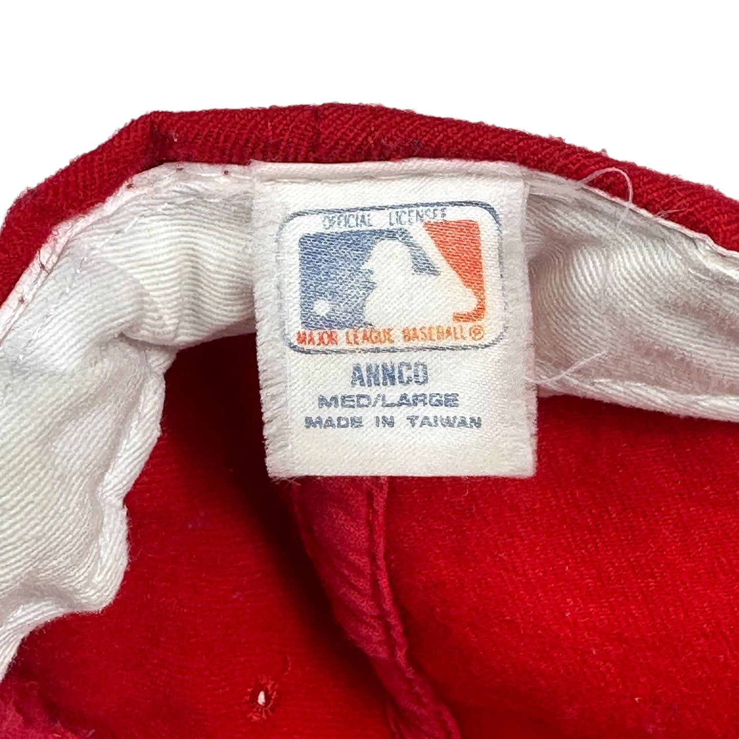 Vintage St. Louis Cardinals Red Wool Annco Snap Back Hat