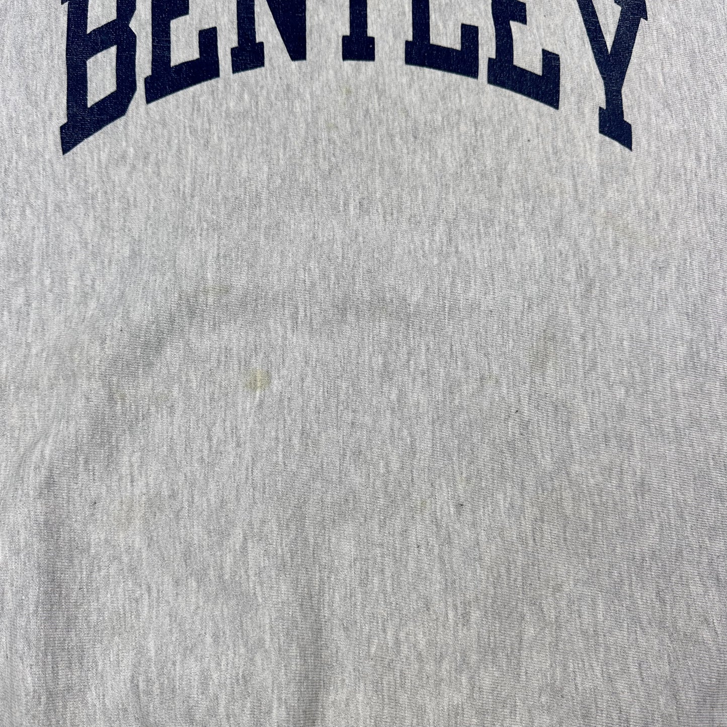 Vintage Bentley University Gray Champion Reverse Weave Sweatshirt