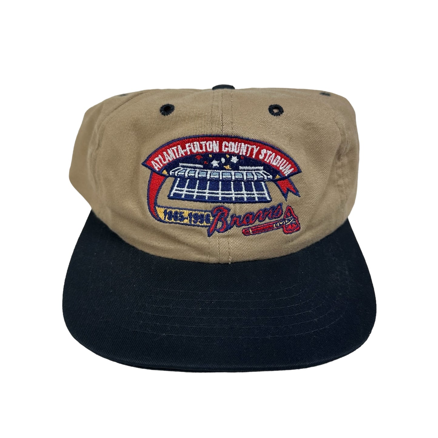 Vintage Atlanta Braves Stadium Snap Back Hat