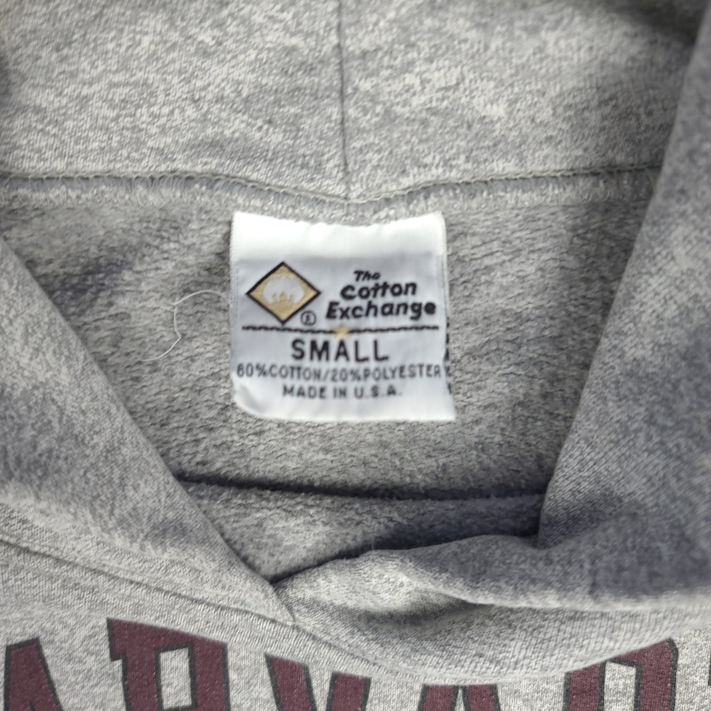 Vintage Harvard University Cotton Exchange Gray Hoodie