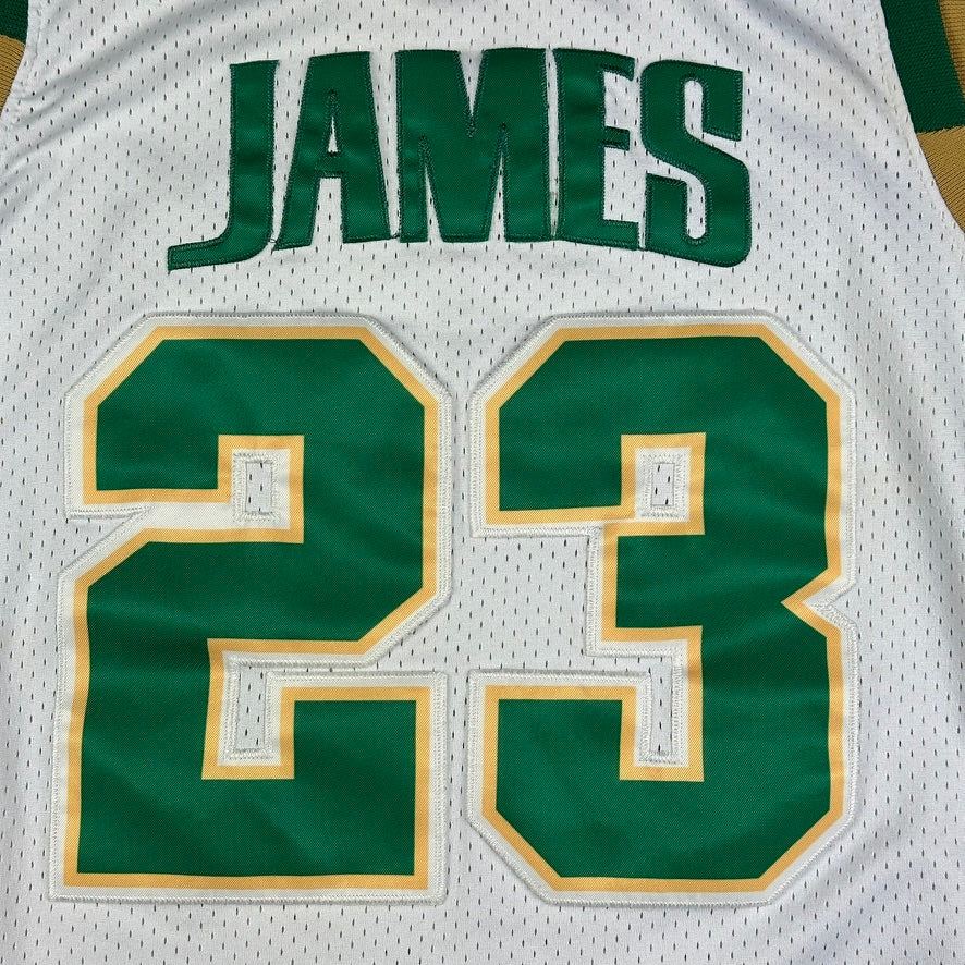 Lebron James Vintage Nike Jersey Irish High School