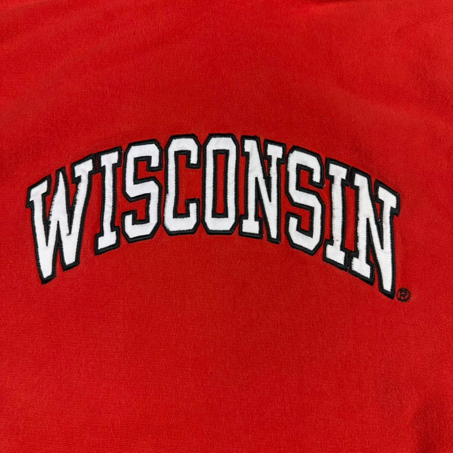 Vintage University of Wisconsin Hoodie Steve & Barrys