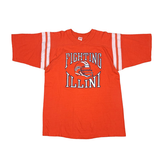 Vintage University of Illinois Urbana Fighting Illini Orange Shirt