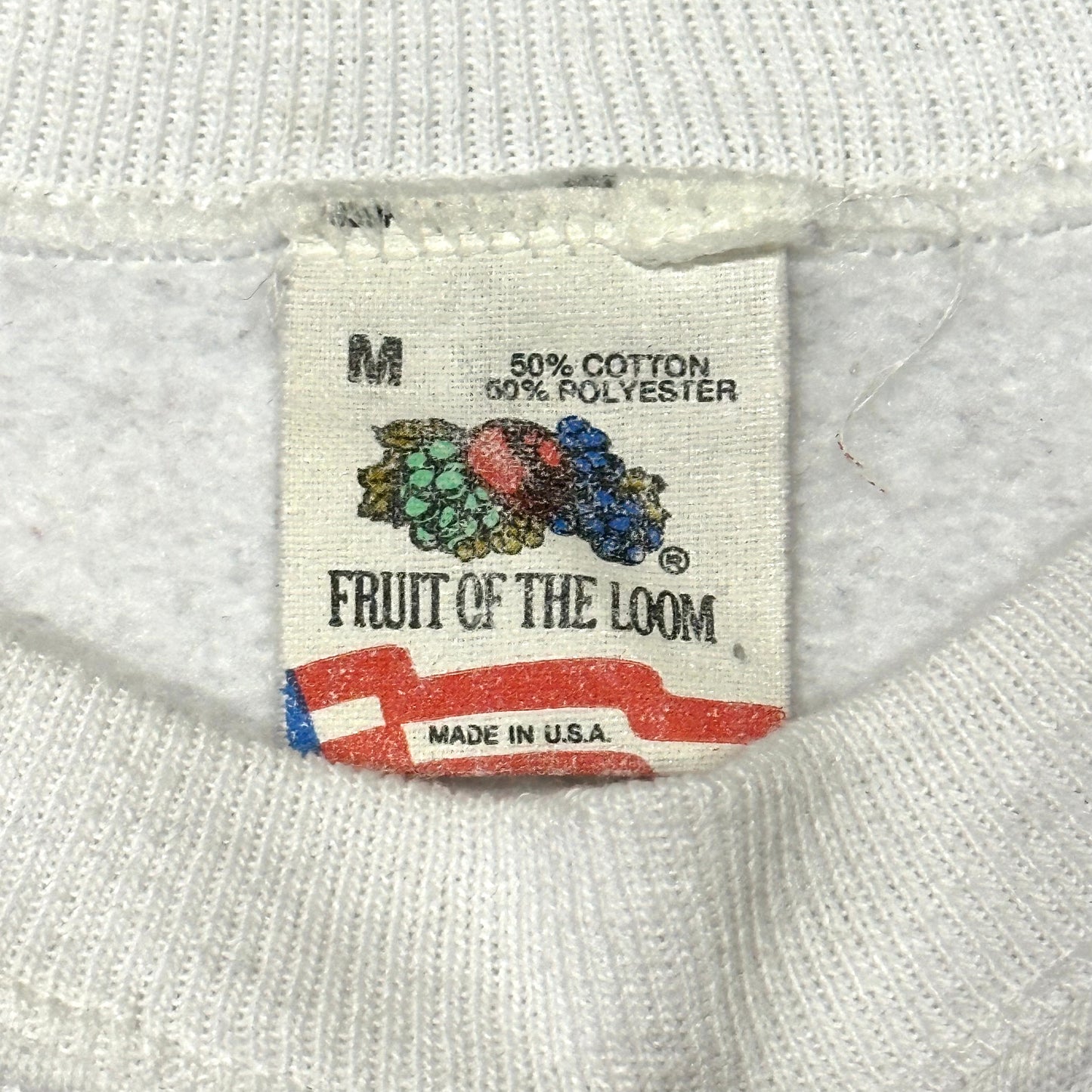 Vintage Super Bowl XXVI 1992 NFL White Sweatshirt