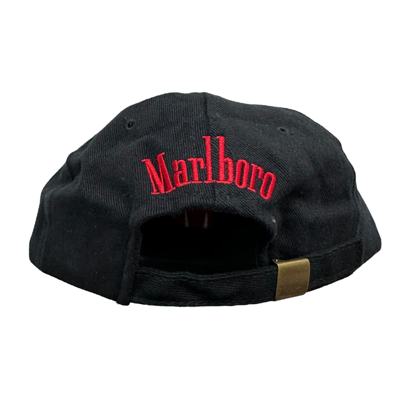 Vintage Marlboro Cigarettes Black Strap Back Hat