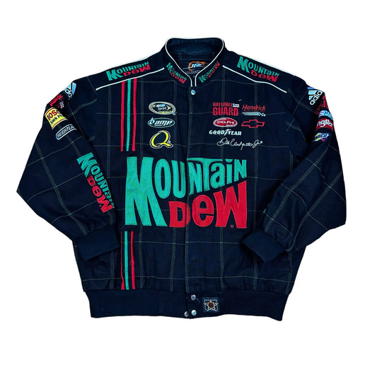 Vintage Dale Jr. Mountain Dew Racing Jacket