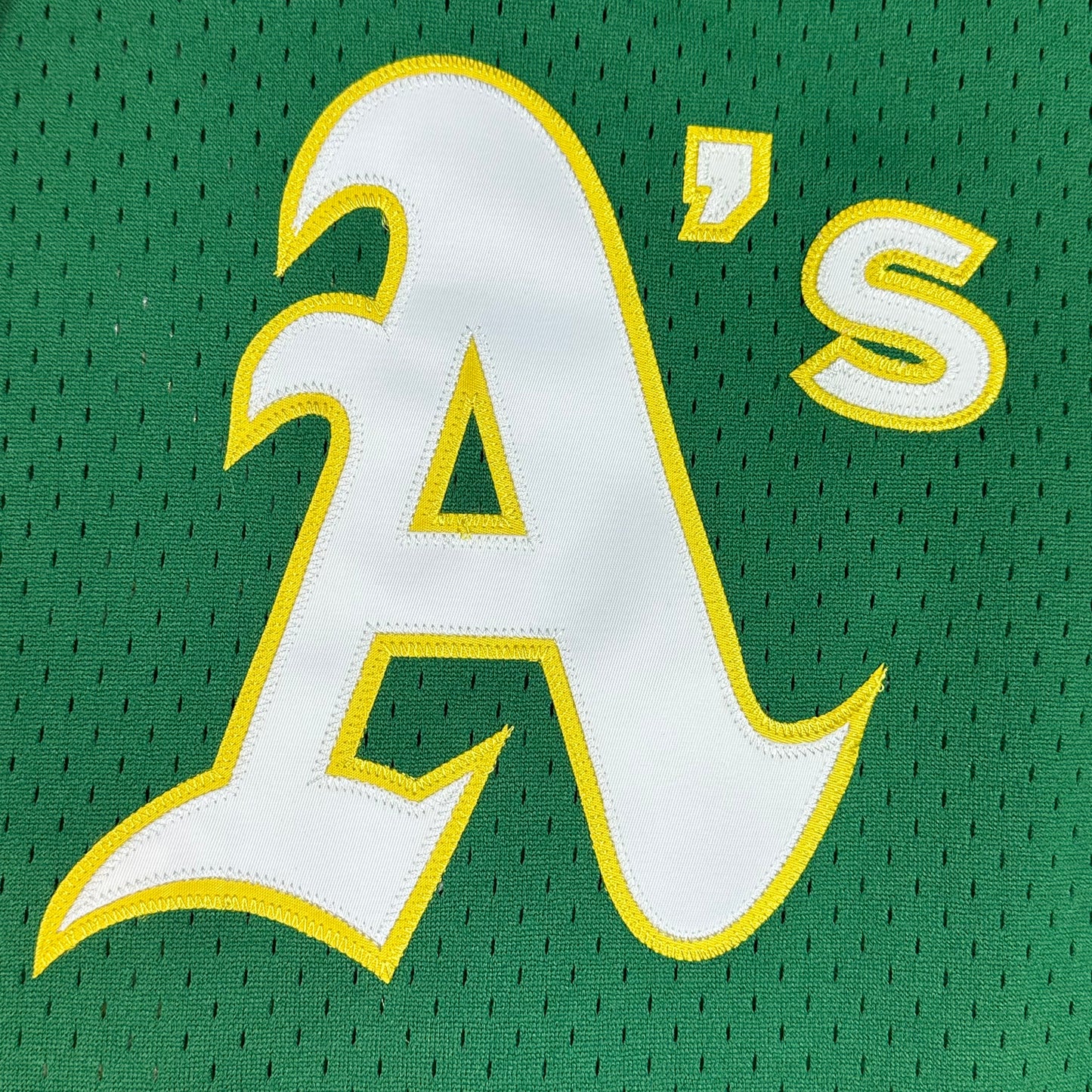 Reggie Jackson Oakland Athletics 1987 Green Mitchell & Ness Jersey (New with Tags)