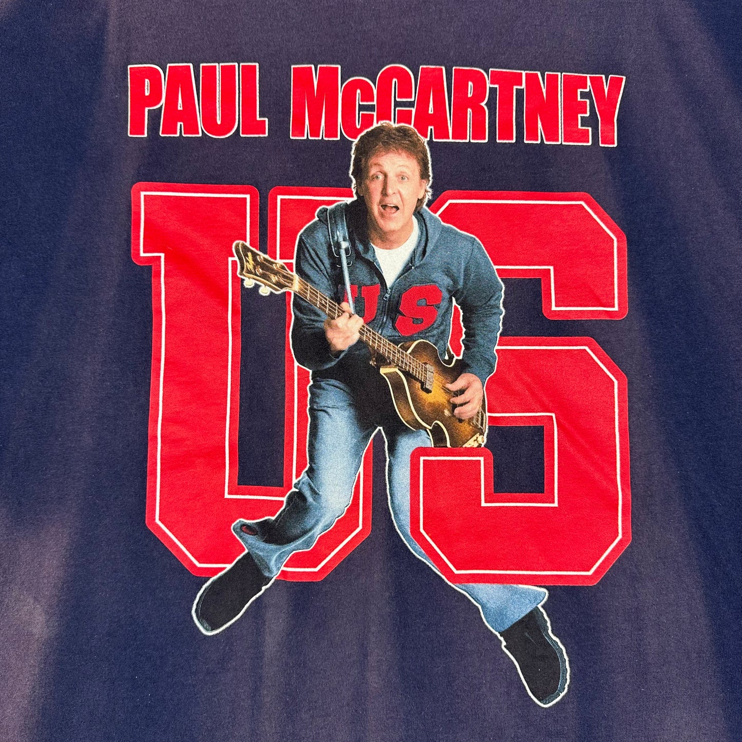 Vintage Paul McCartney US Navy Blue Tour Tee