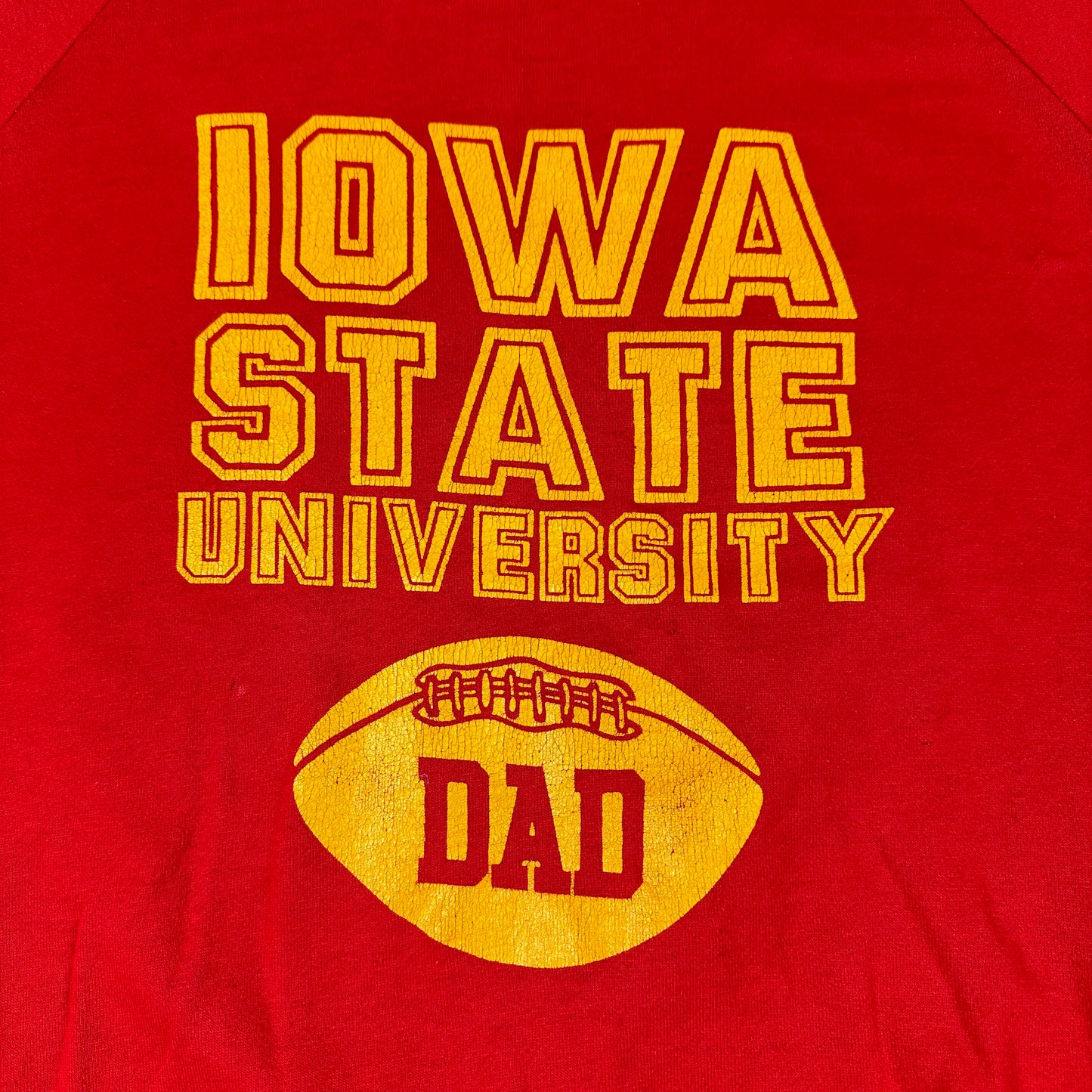 Vintage Iowa State Universtiy Sweatshirt  Football Dad