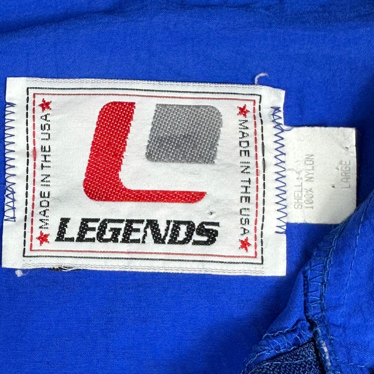 Vintage Atlanta 1996 Olympics Blue Legends Windbreaker Jacket