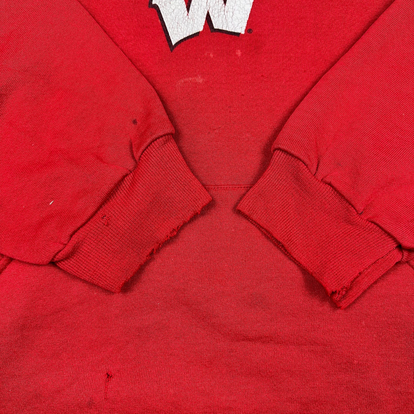 University of Wisconsin Badgers Russell Athletic Red Hoodie