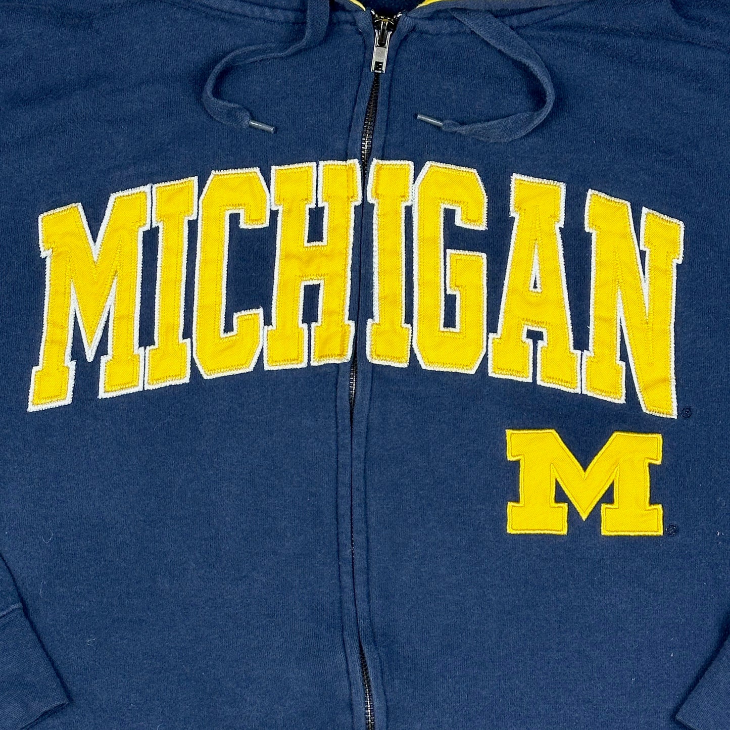 University of Michigan Navy Blue Stadium Athletics Full Zip Hoodie