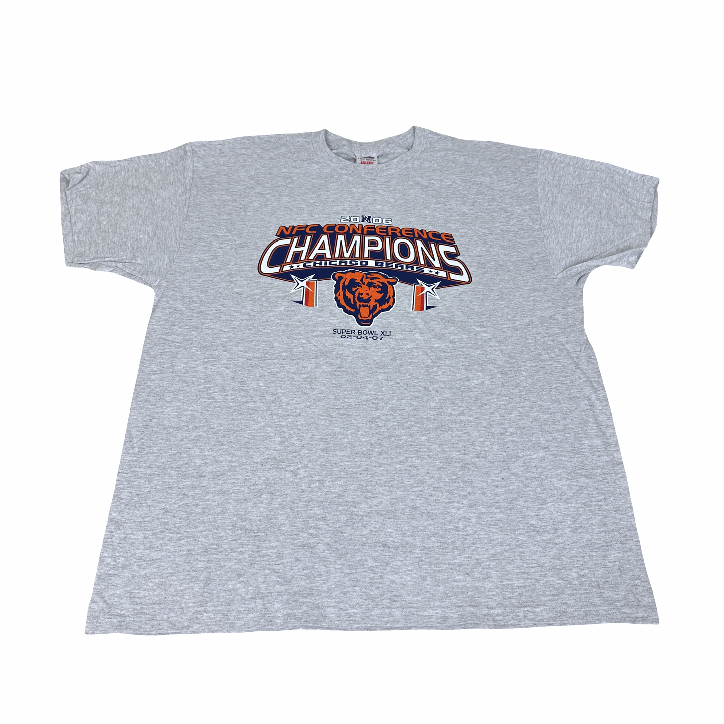 Vintage Chicago Bears Shirt Super Bowl XLI Conference Champions