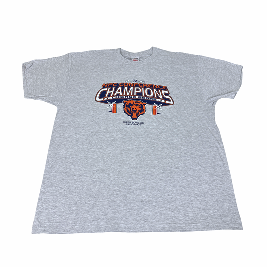 Vintage Chicago Bears Shirt Super Bowl XLI Conference Champions