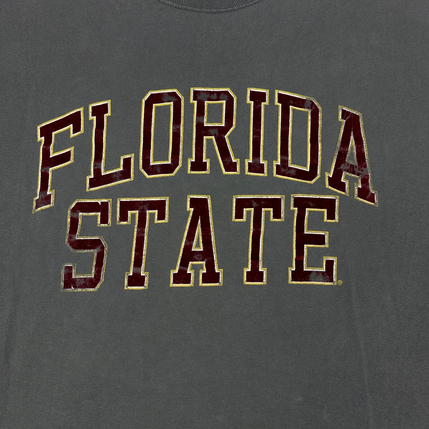 Vintage Florida State University Gray Jansport Tee