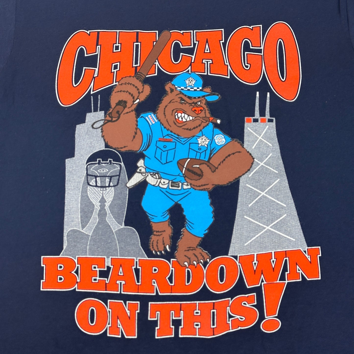Vintage Chicago Bears Shirt "Beardown on This!"