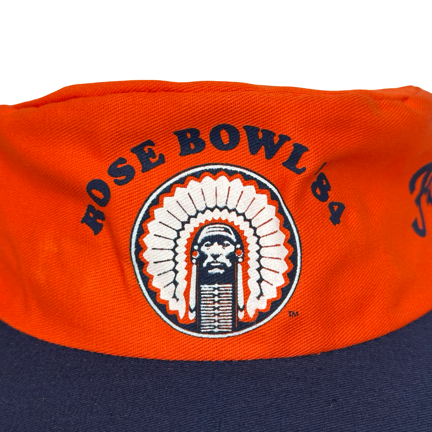 Vintage University of Illinois Hat Fighting Illini Painters Cap