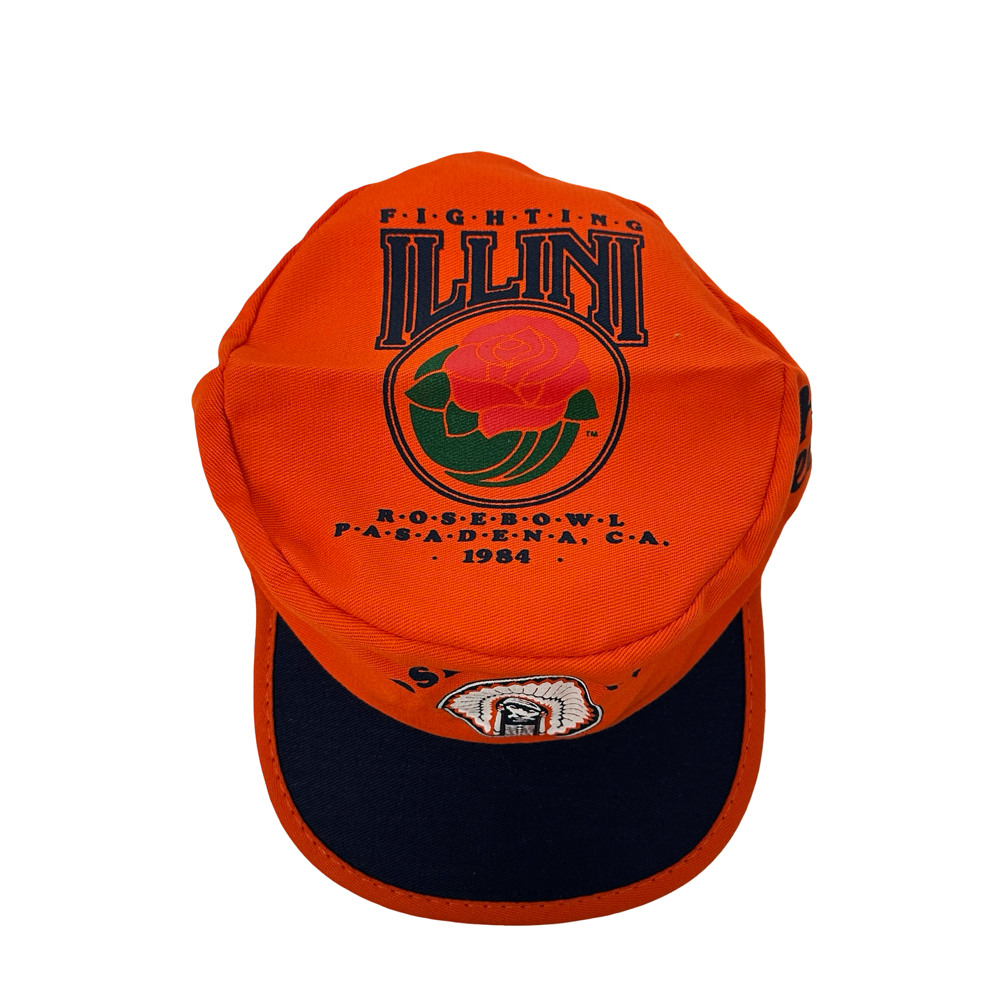 Vintage University of Illinois Hat Fighting Illini Painters Cap