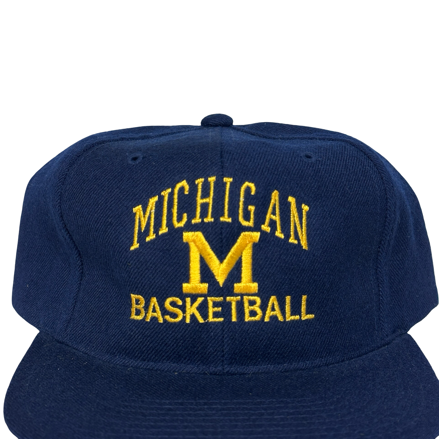 Vintage University of Michigan Hat Basketball Wool
