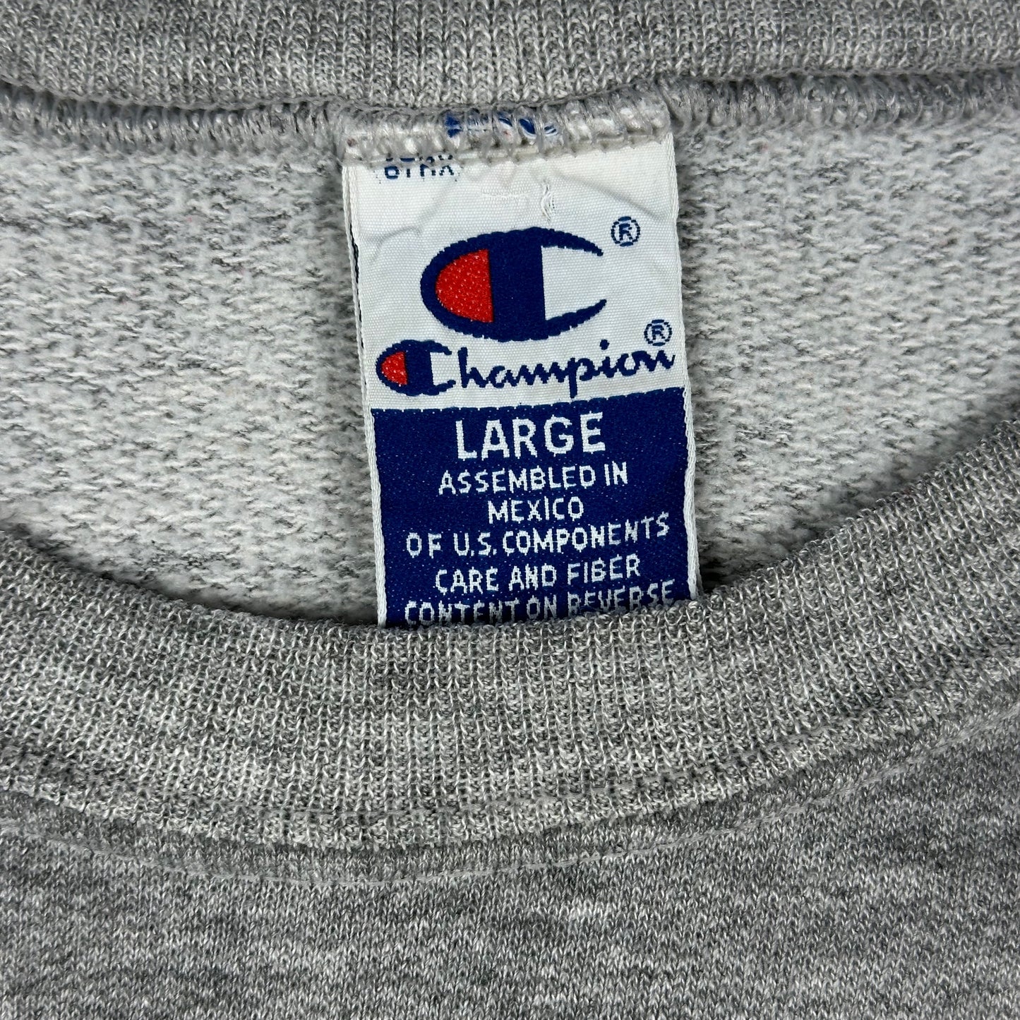 Vintage Northwestern University Wildcats Gray Champion Sweatshirt