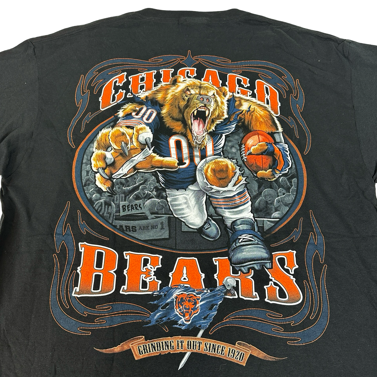 Vintage Chicago Bears Shirt Y2K Raging Bear