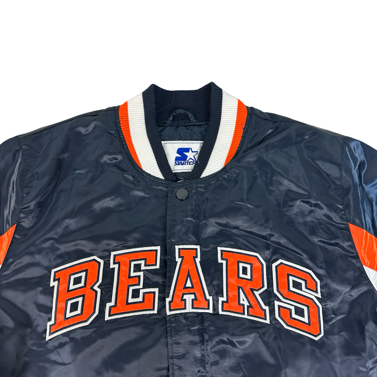 Chicago Bears Jacket Starter Satin