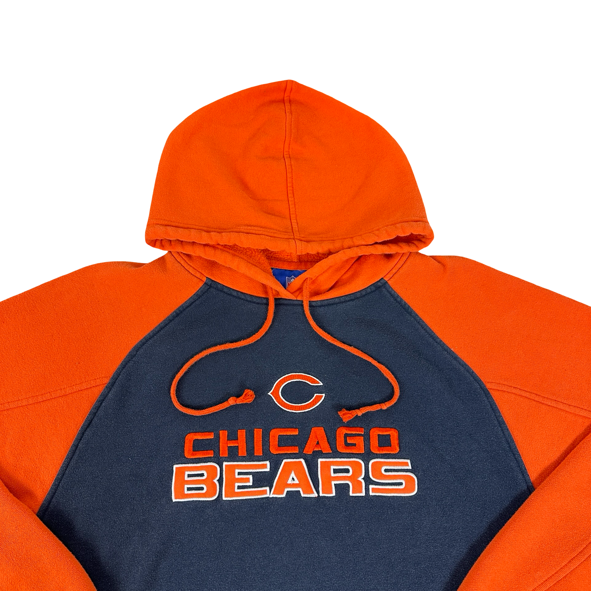 Vintage Chicago Bears Hoodie Reebok Color Block
