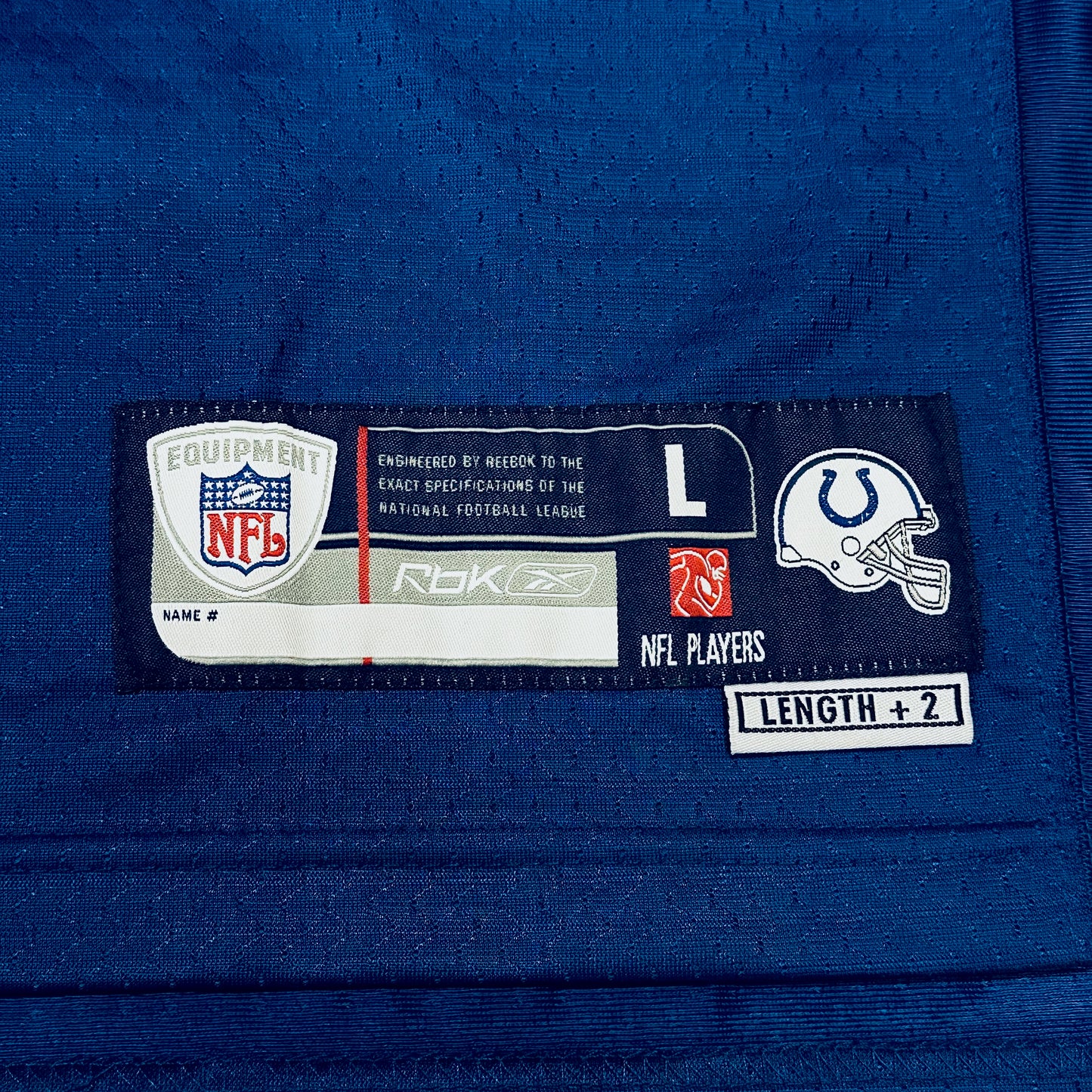 Joseph Addai Indianapolis Colts Reebok NFL Football Jersey