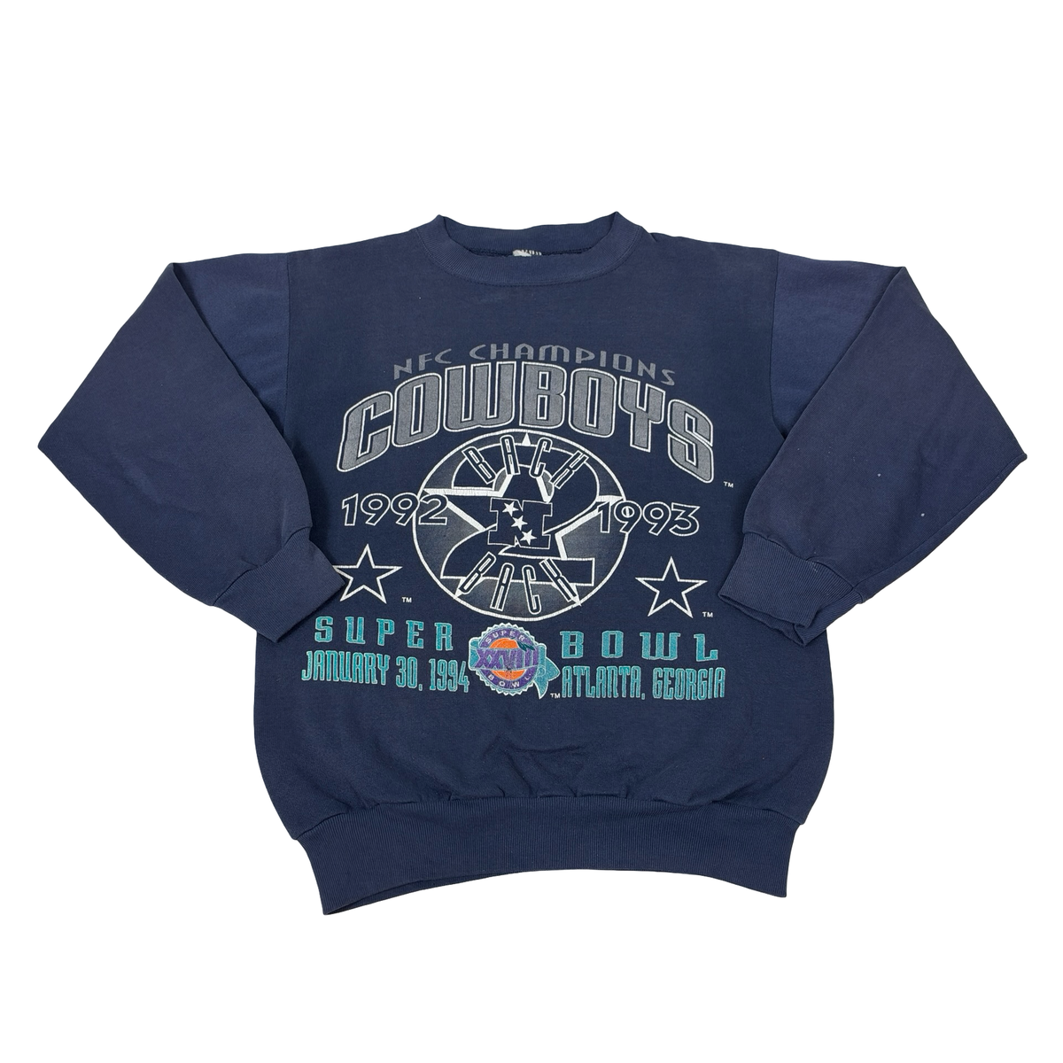 Vintage Dallas Cowboys Sweatshirt NFC Champions (Distressed)