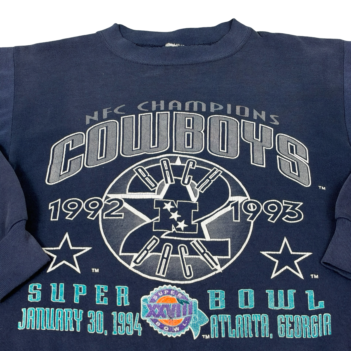 Vintage Dallas Cowboys Sweatshirt NFC Champions (Distressed)