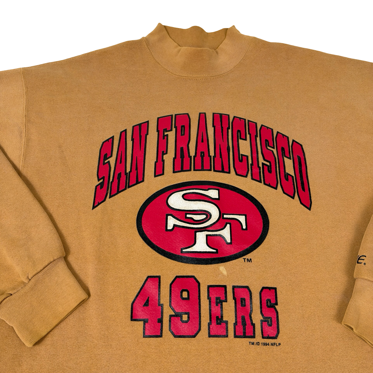 Vintage San Francisco 49ers Sweatshirt Gold