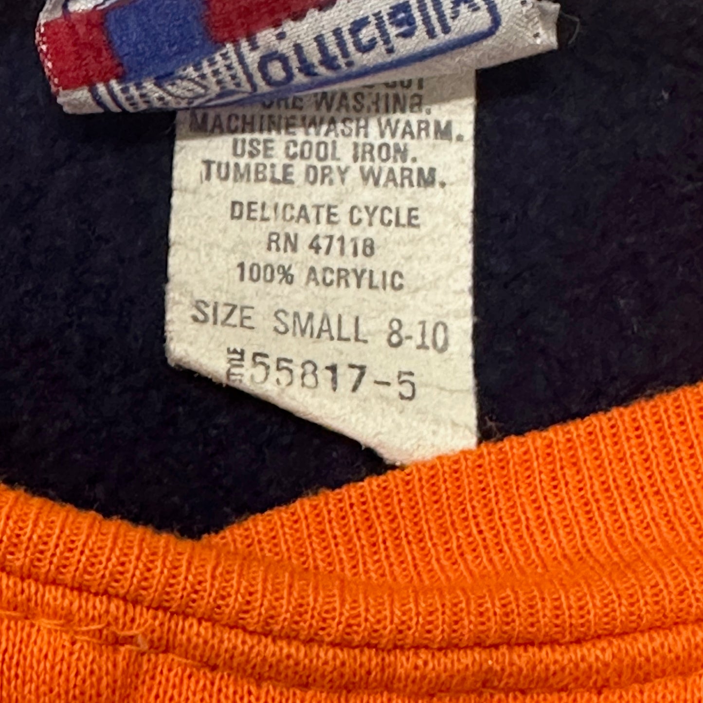 Vintage Chicago Bears Sweatshirt NFL Youth Bull Frog