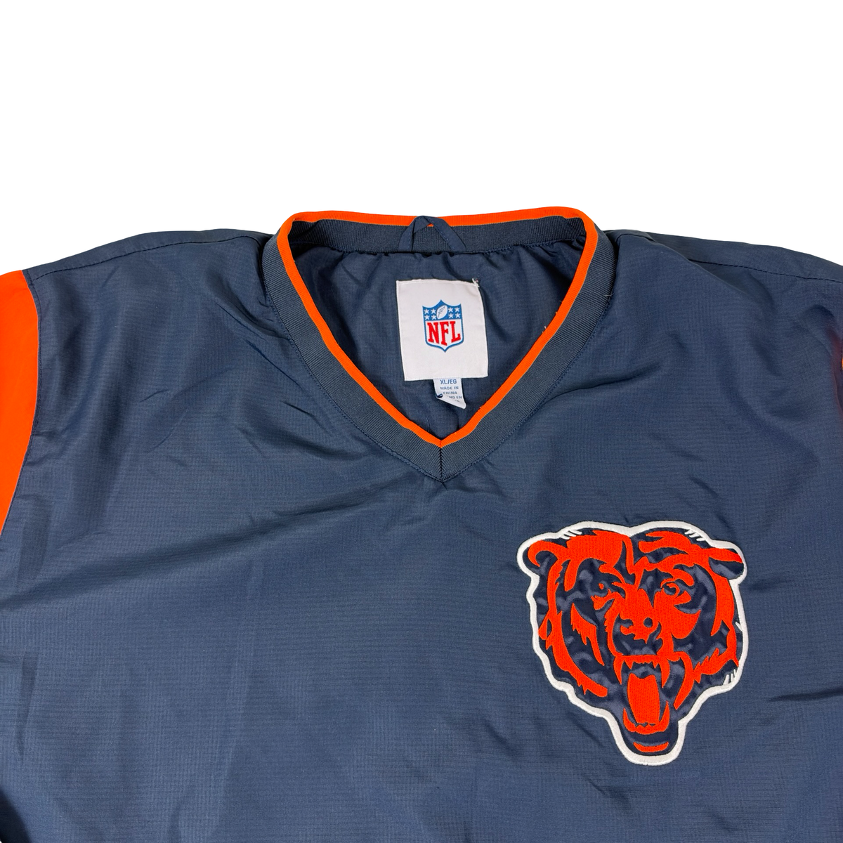 Vintage Chicago Bears Jacket Pullover Windbreaker