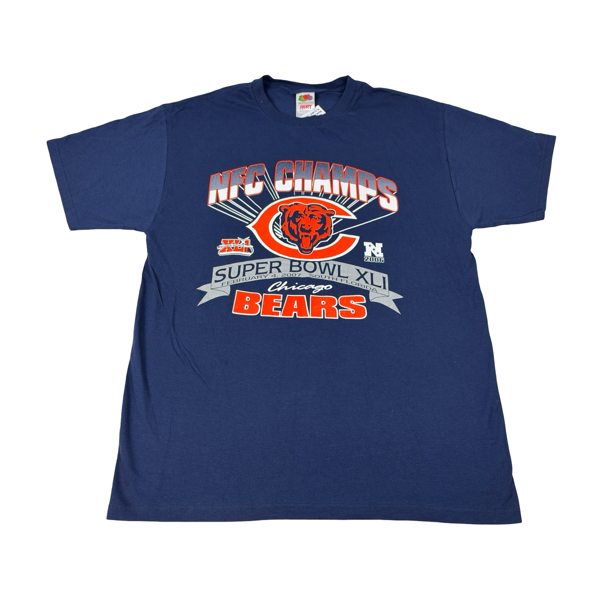 Vintage Chicago Bears Shirt NFC Champion Superbowl
