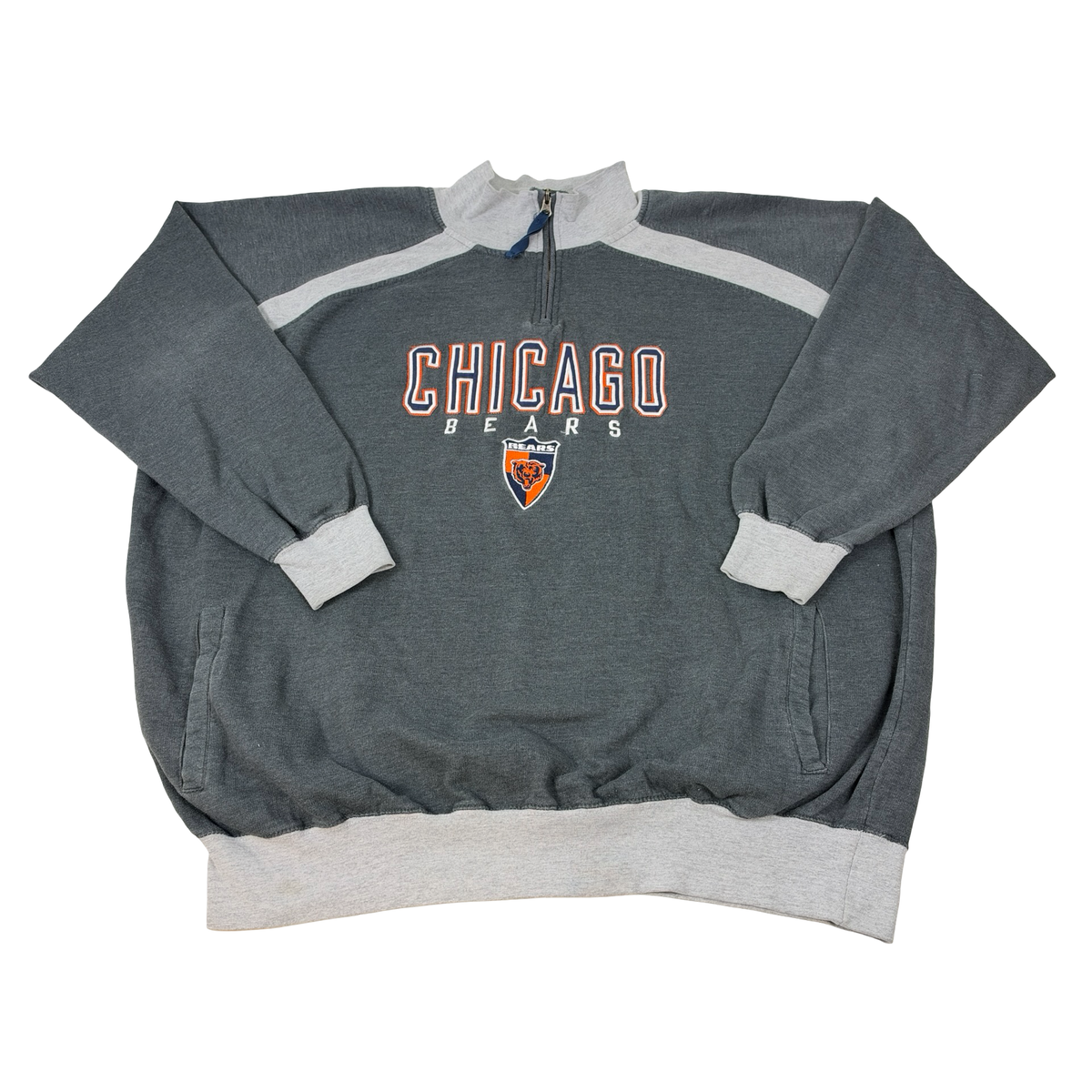 Vintage Chicago Bears Sweatshirt Quarter Zip Crest