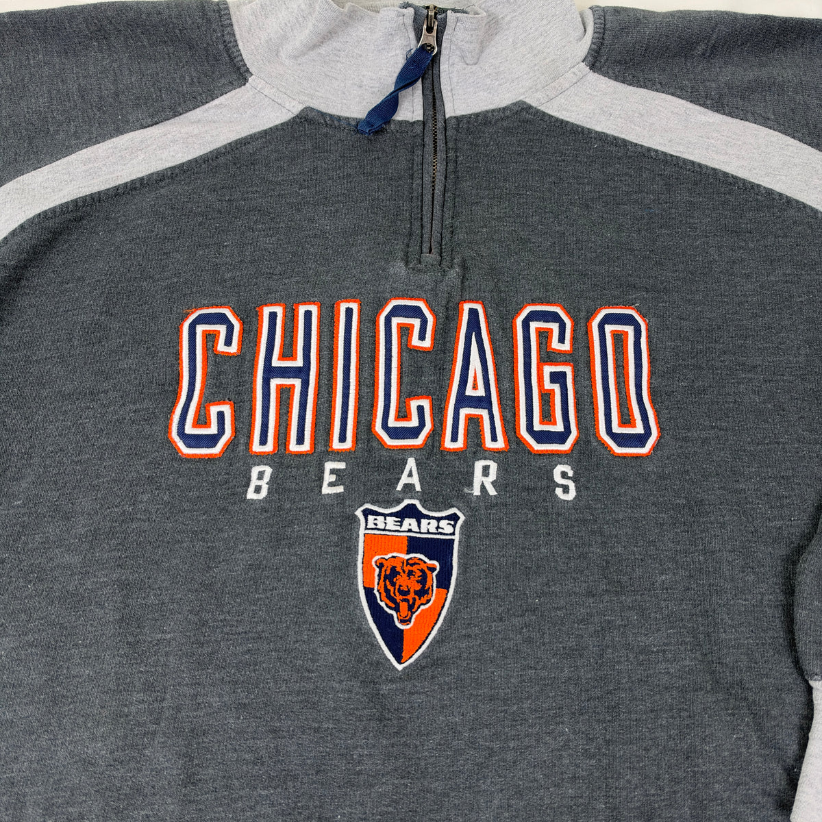Vintage Chicago Bears Sweatshirt Quarter Zip Crest