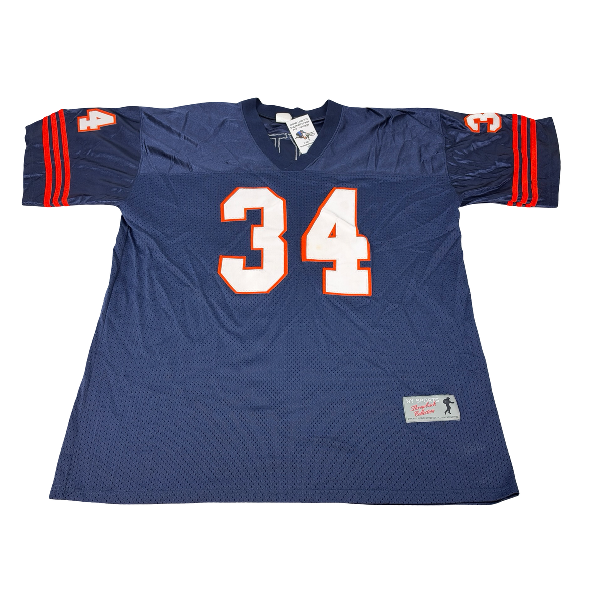 Walter Payton Vintage Chicago Bears Jersey Blue
