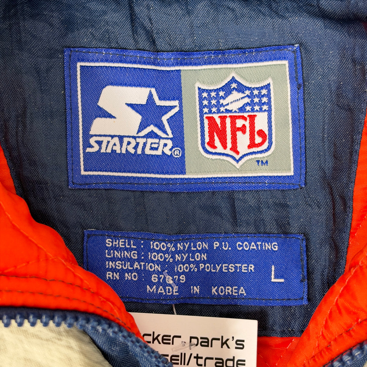 Vintage Chicago Bears Jacket Pullover Puffer