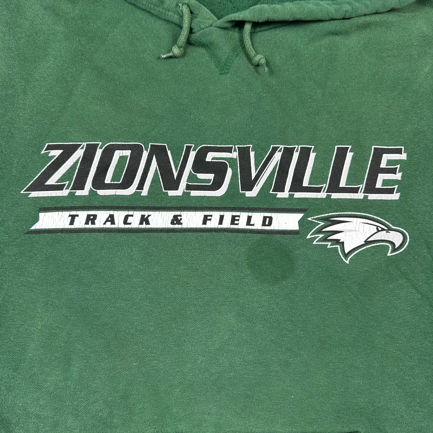 Zionsville Community High School Green Nike Middle Swoosh Hoodie