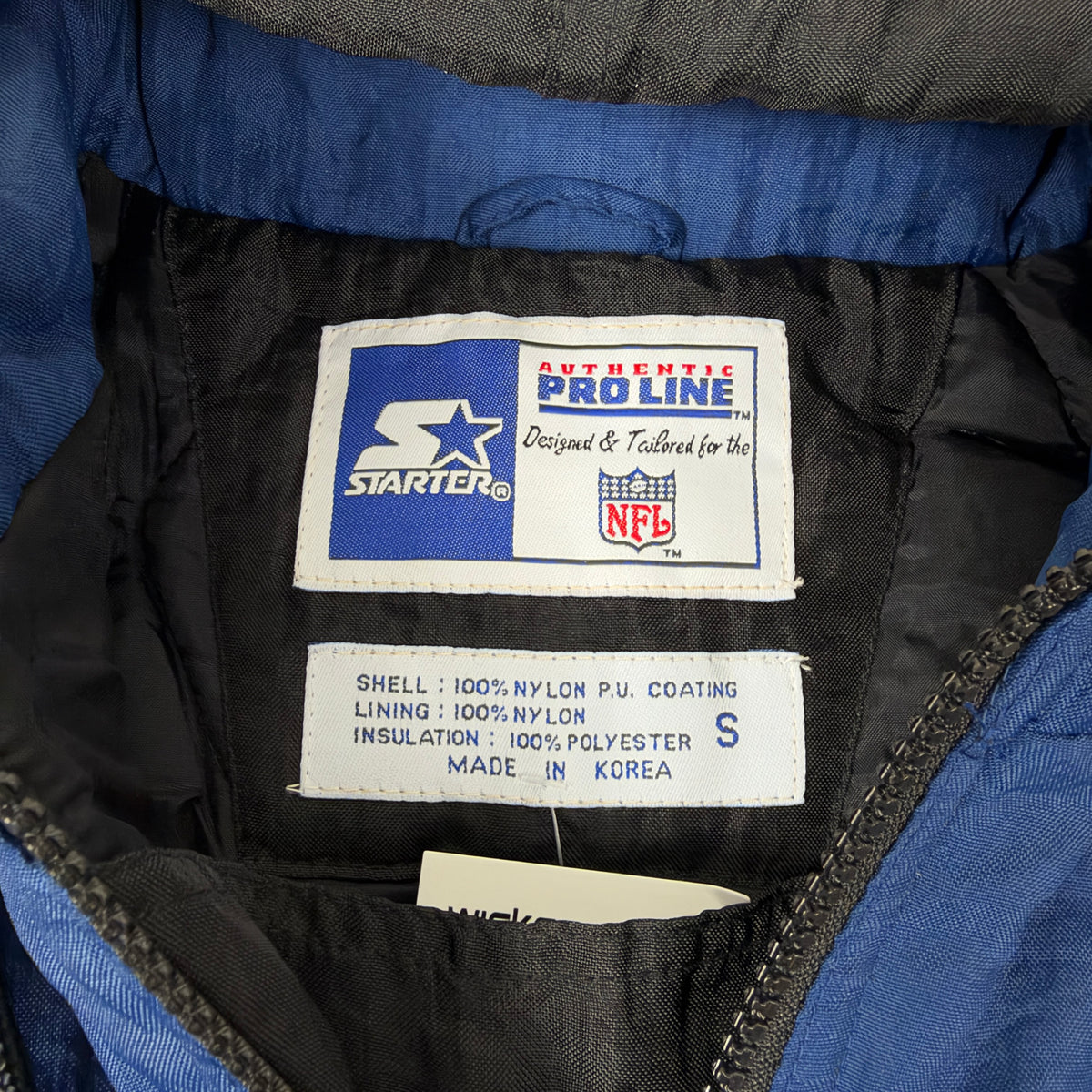 Vintage Dallas Cowboys Jacket Starter Pullover Puffer (New with Tags)
