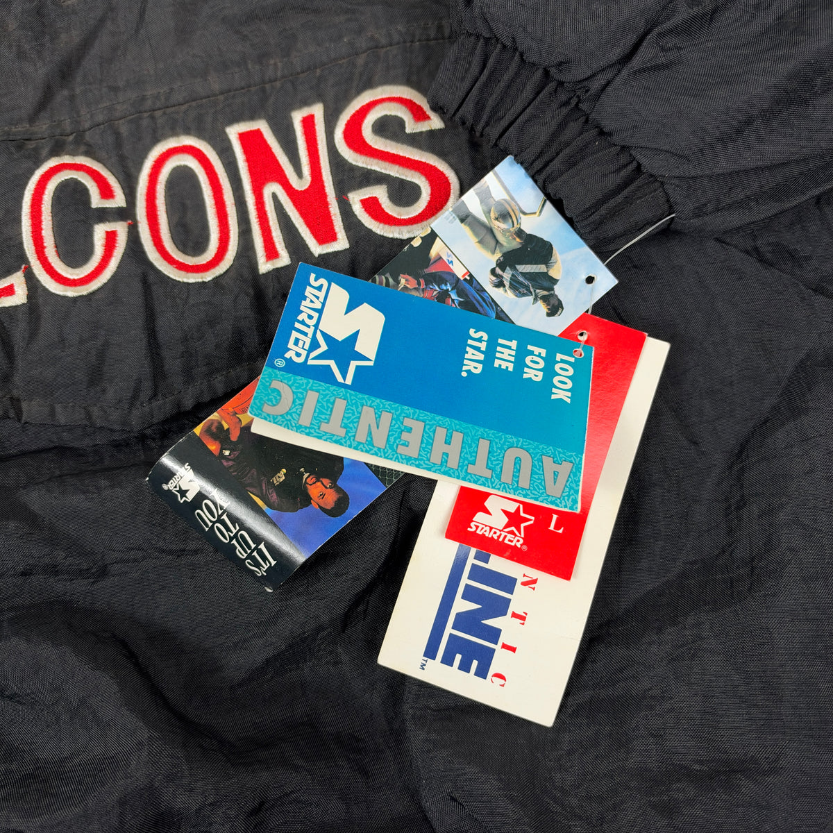 Vintage Atlanta Falcons Jacket Starter Pullover Puffer (New with Tags)