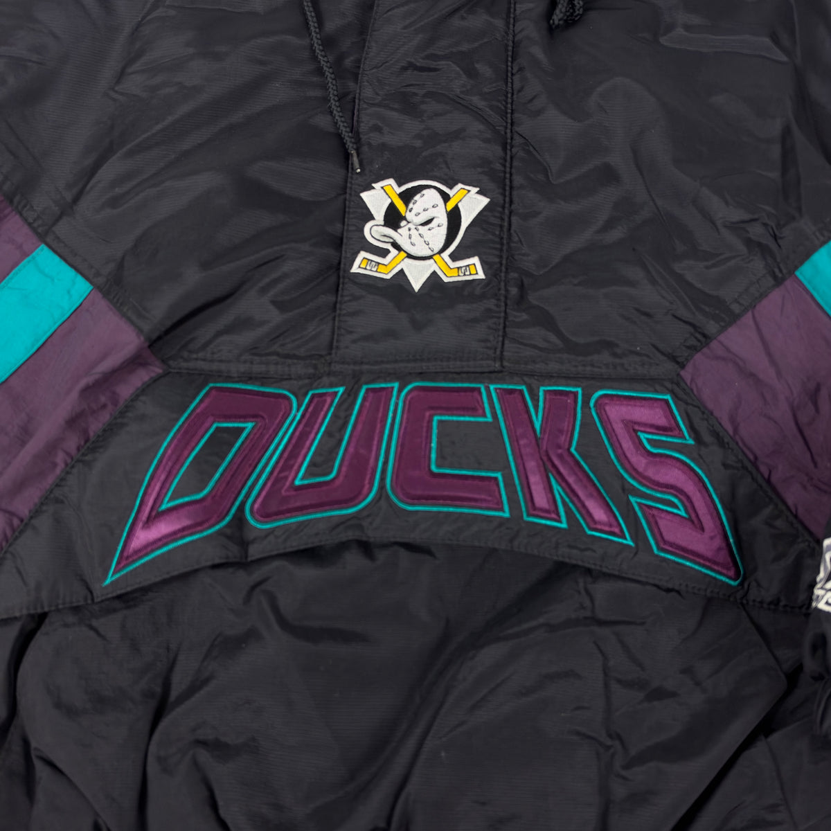 Vintage Anaheim Ducks Jacket Starter Pullover Puffer (New with Tags)