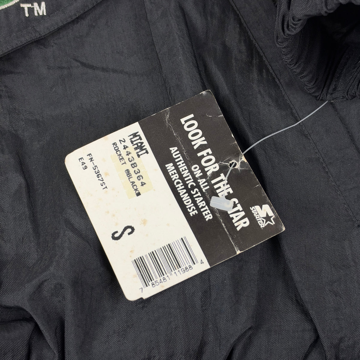 Vintage University of Miami Jacket Starter Pullover (New with Tags)