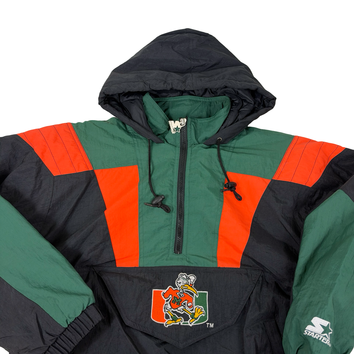 Vintage University of Miami Jacket Starter Pullover (New with Tags)