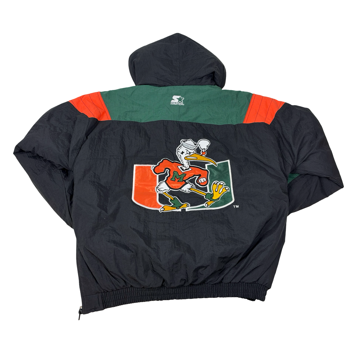 Vintage University of Miami Jacket Starter Pullover (New with Tags)